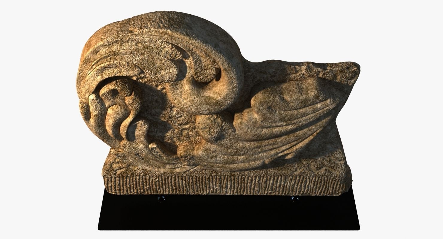 Restoration Hardware  SPANISH ARCHITECTURAL FRAGMENT 3D model_5