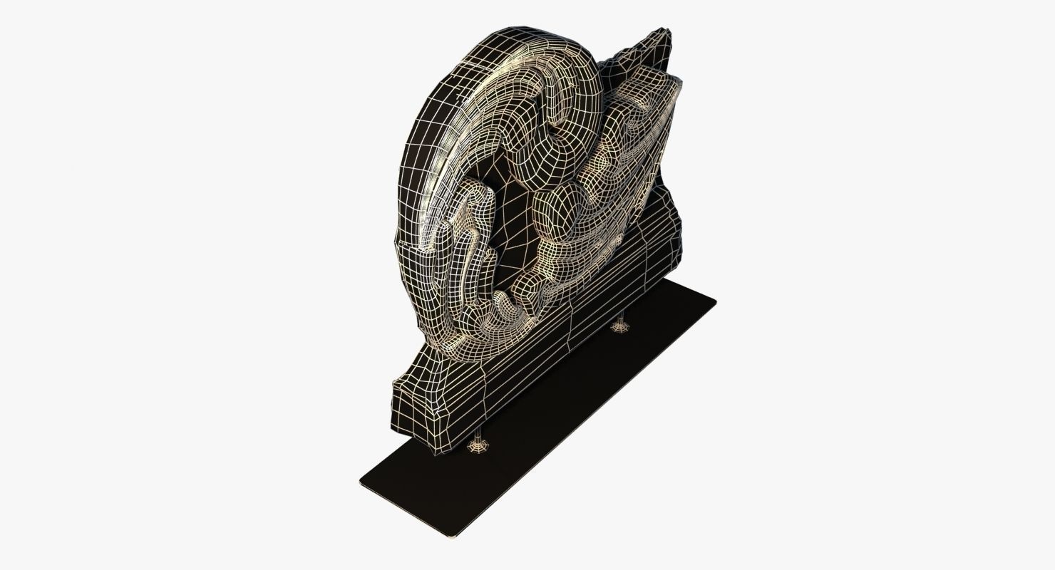 Restoration Hardware  SPANISH ARCHITECTURAL FRAGMENT 3D model_9