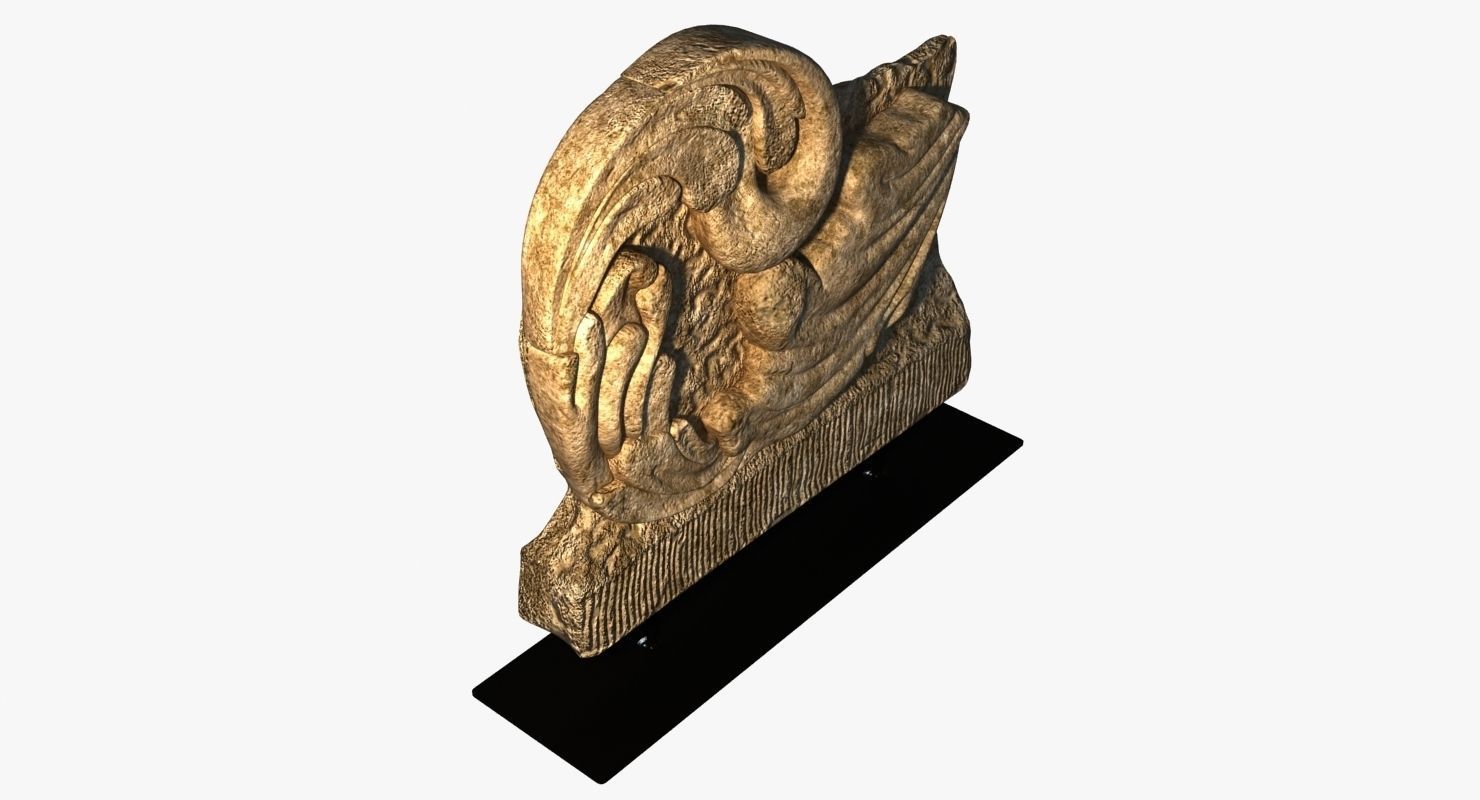 Restoration Hardware  SPANISH ARCHITECTURAL FRAGMENT 3D model_4