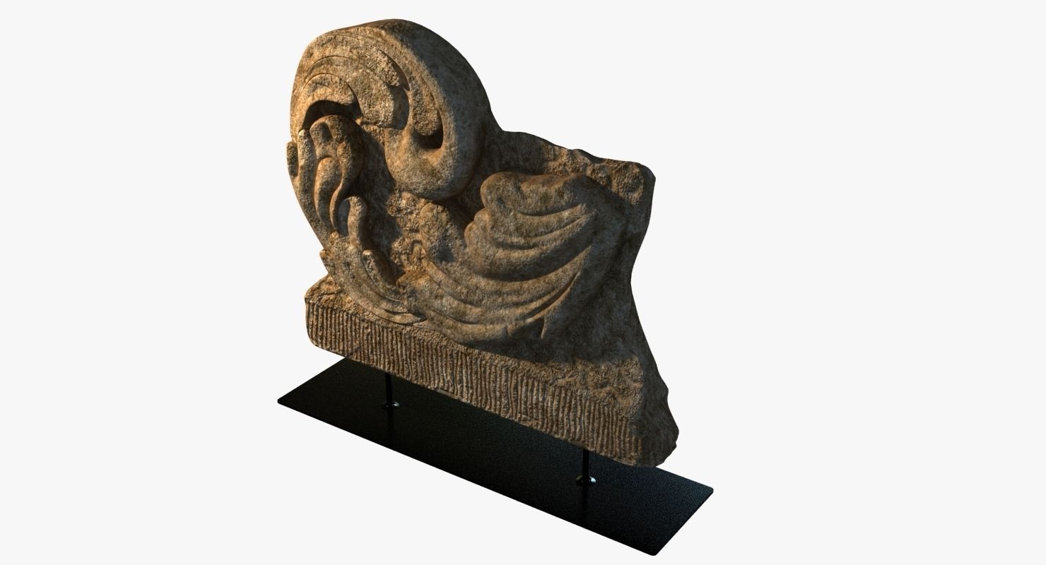 Restoration Hardware  SPANISH ARCHITECTURAL FRAGMENT 3D model_2