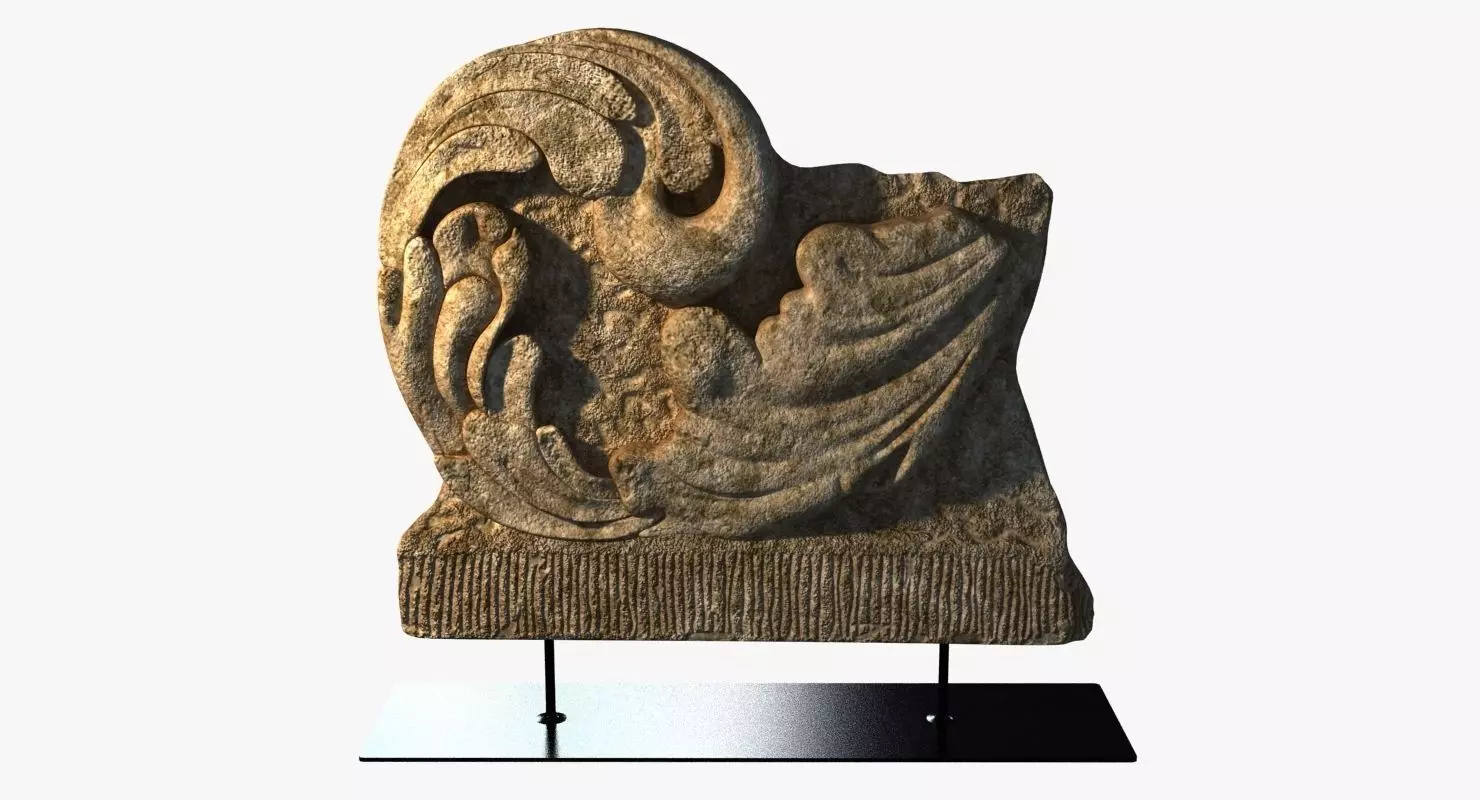 Restoration Hardware  SPANISH ARCHITECTURAL FRAGMENT 3D model_0