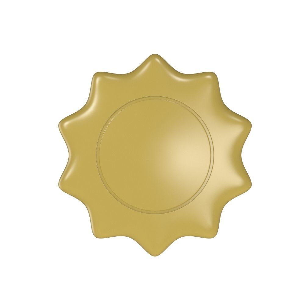 Stars - Sun - Moon Low-poly 3D model_9