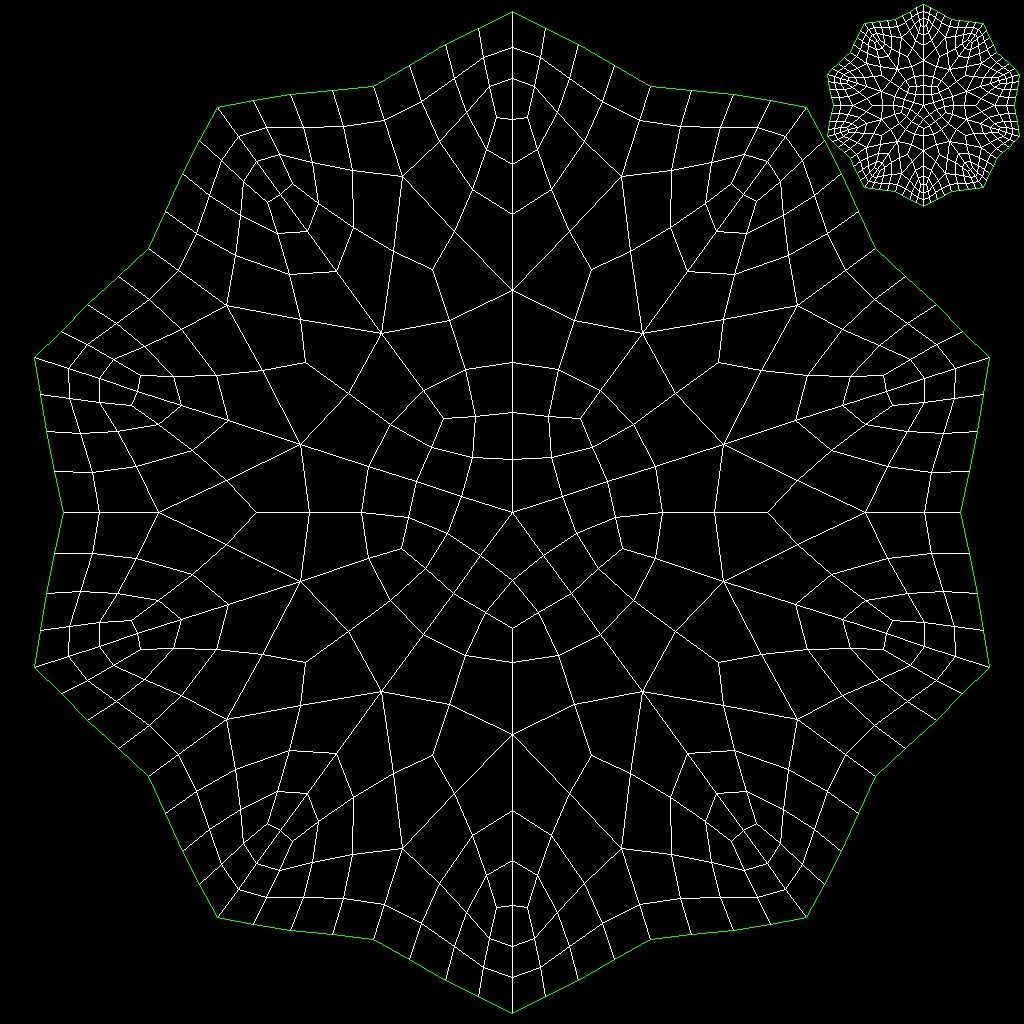 Stars - Sun - Moon Low-poly 3D model_28