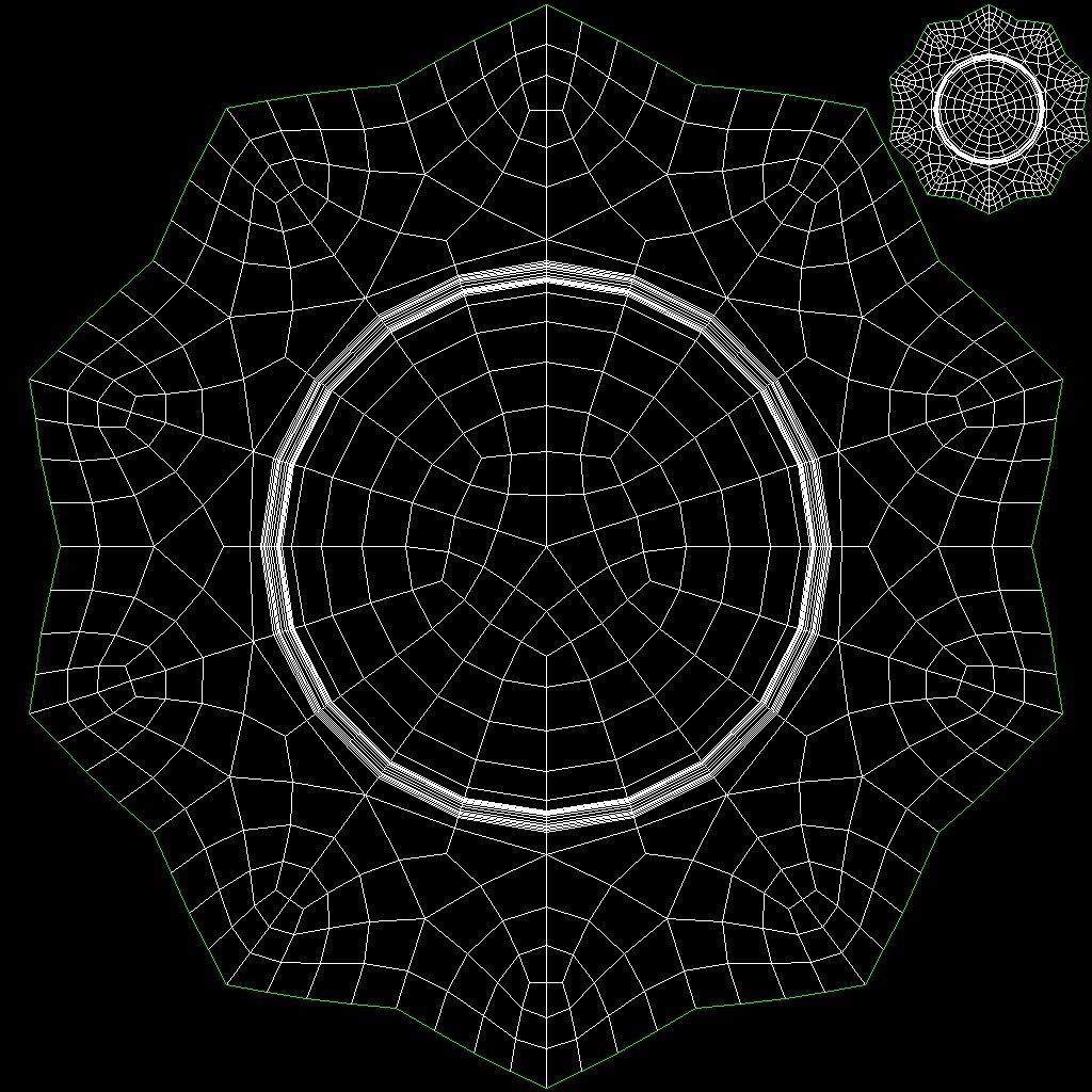 Stars - Sun - Moon Low-poly 3D model_25