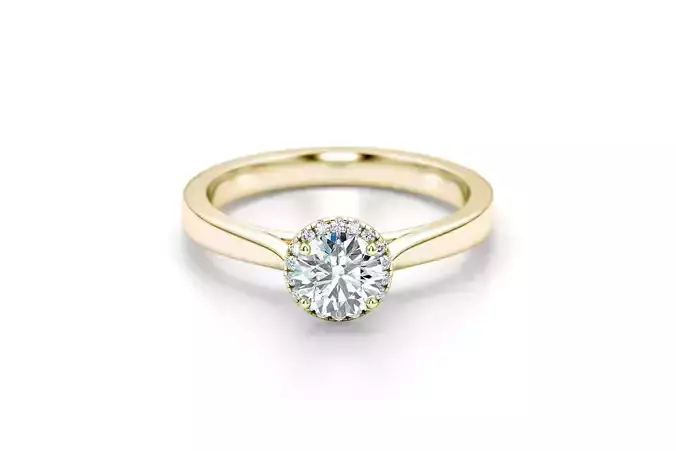 Diamond Jewelry Ring 3D print model