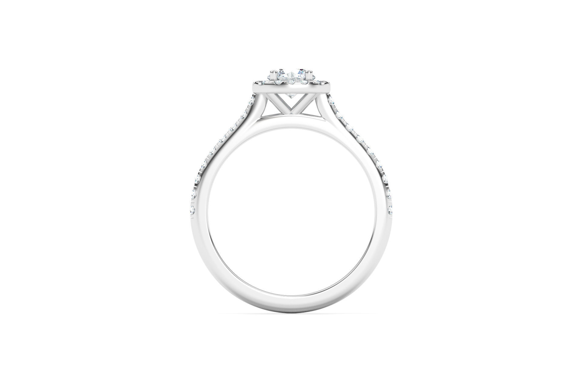 Luxe and Love Engagement Rings 3D Model Collection_24