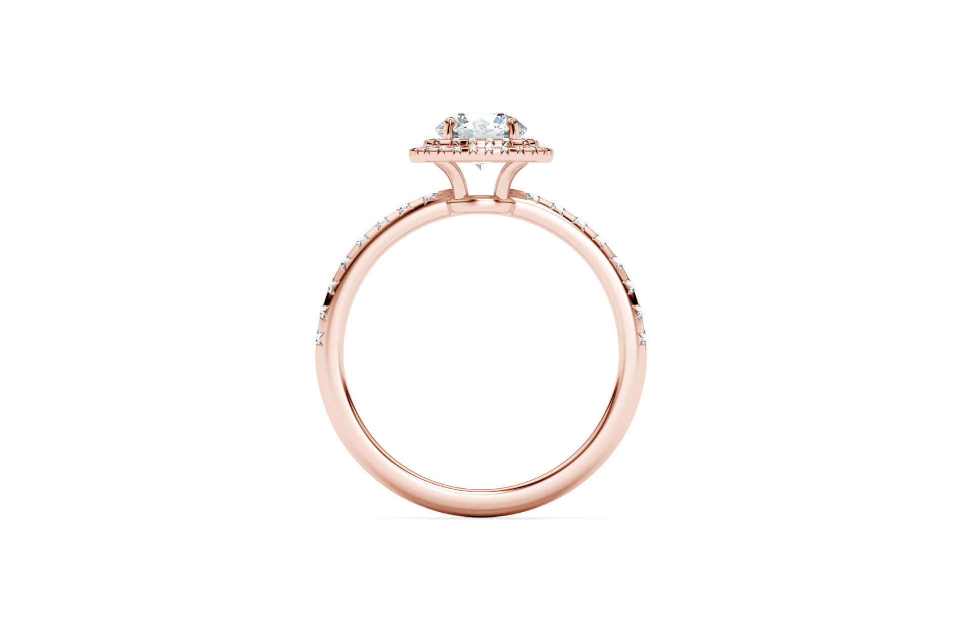 Luxe and Love Engagement Rings 3D Model Collection_36