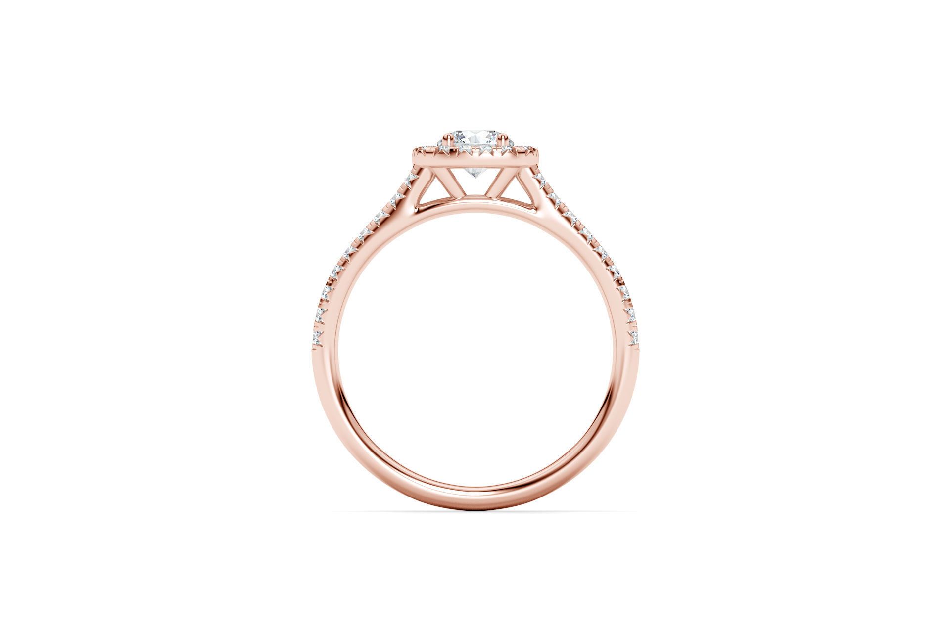 Luxe and Love Engagement Rings 3D Model Collection_31