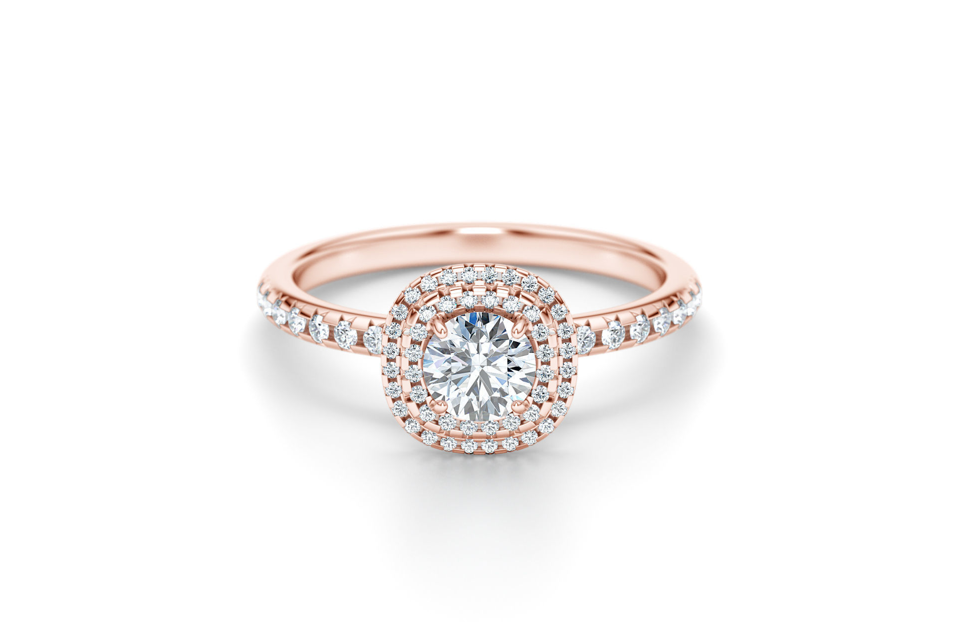 Luxe and Love Engagement Rings 3D Model Collection_39