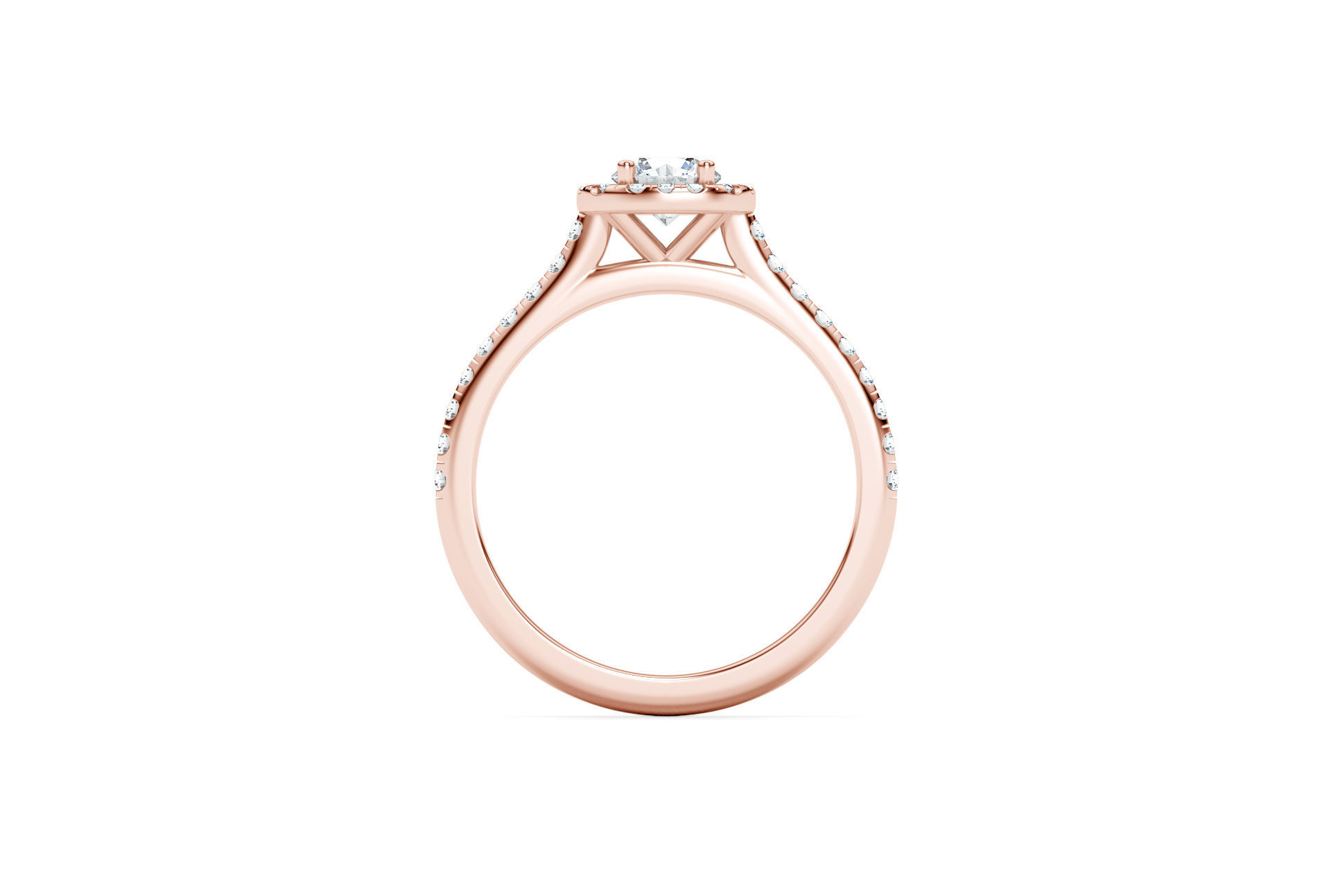 Luxe and Love Engagement Rings 3D Model Collection_23