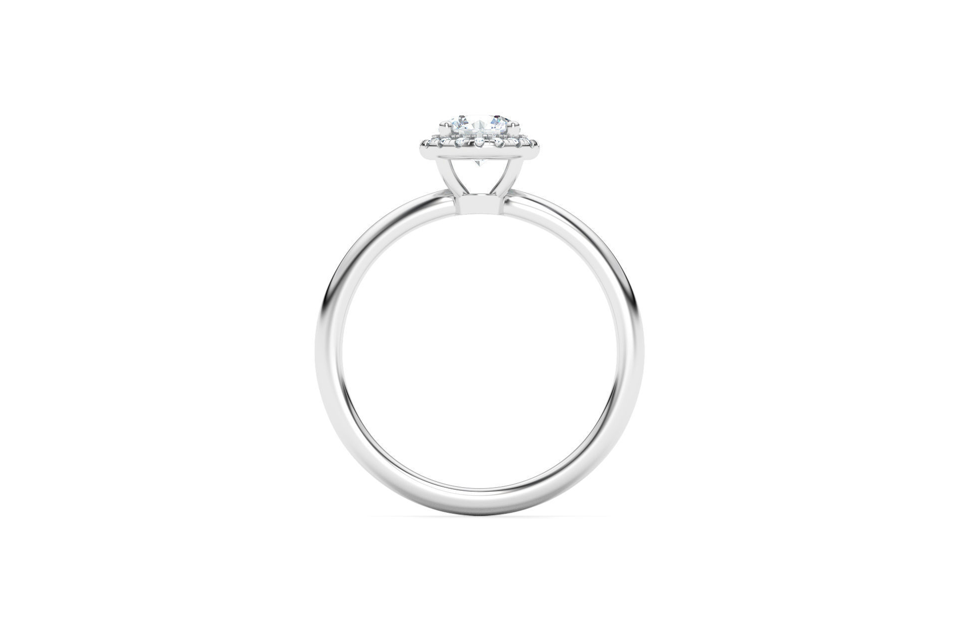 Luxe and Love Engagement Rings 3D Model Collection_20