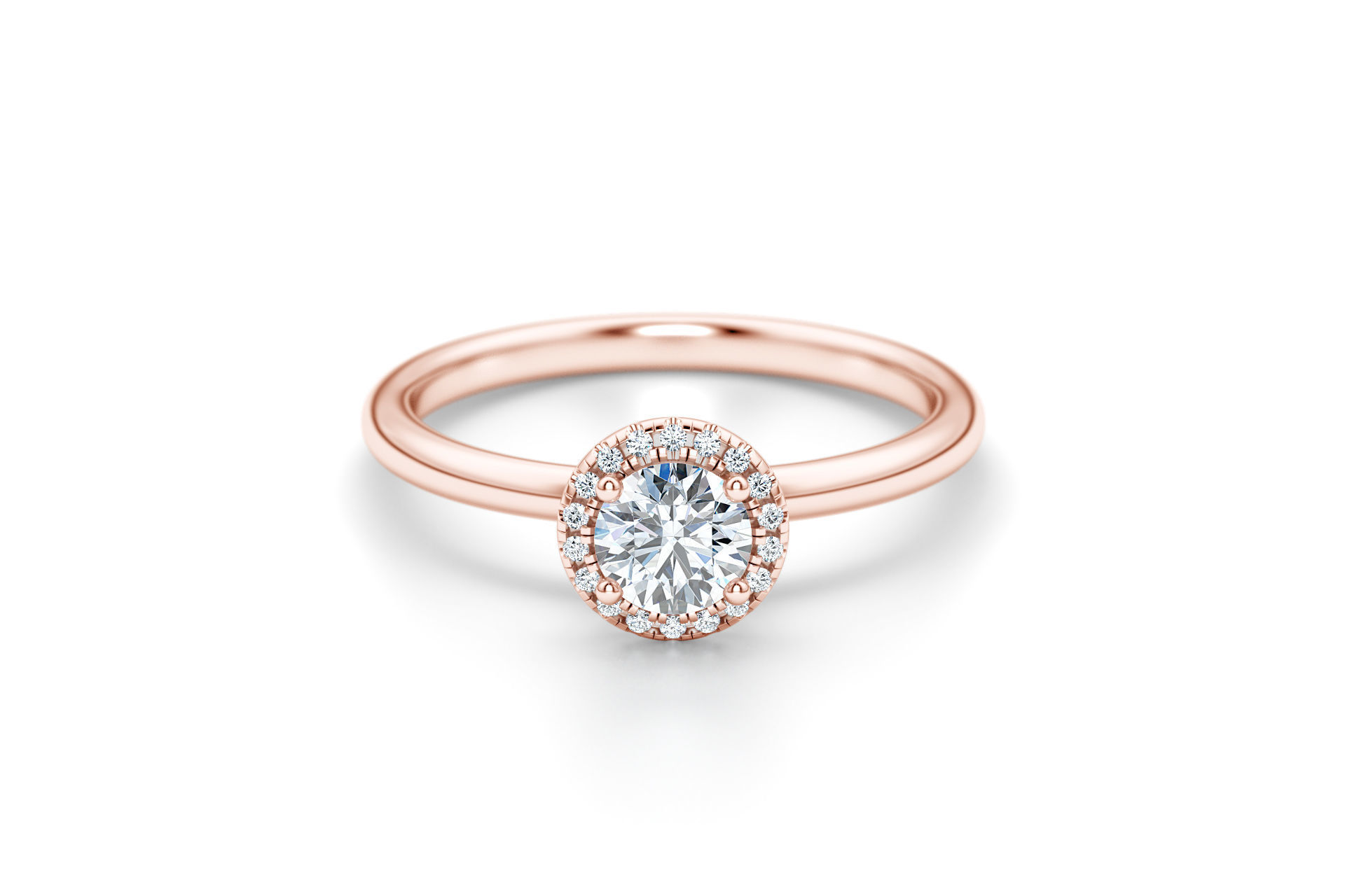 Luxe and Love Engagement Rings 3D Model Collection_6