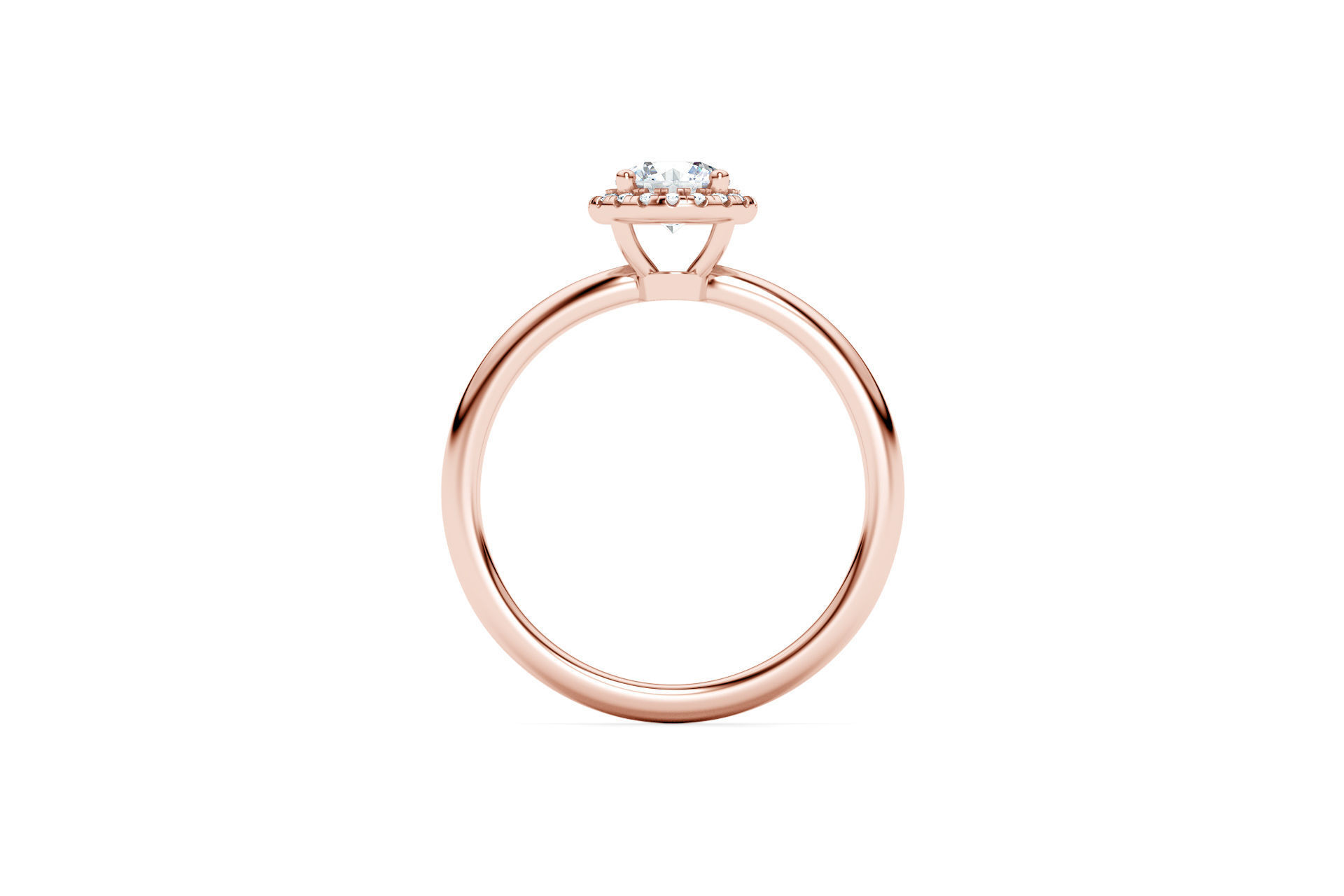 Luxe and Love Engagement Rings 3D Model Collection_28