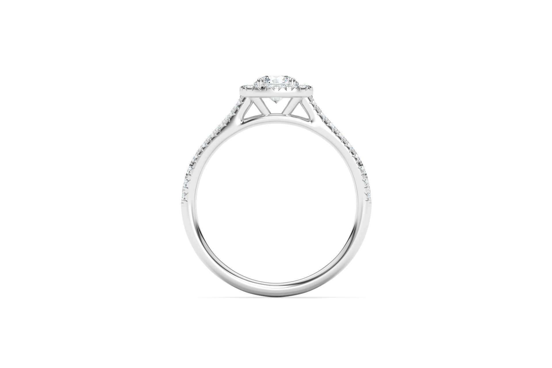 Luxe and Love Engagement Rings 3D Model Collection_32