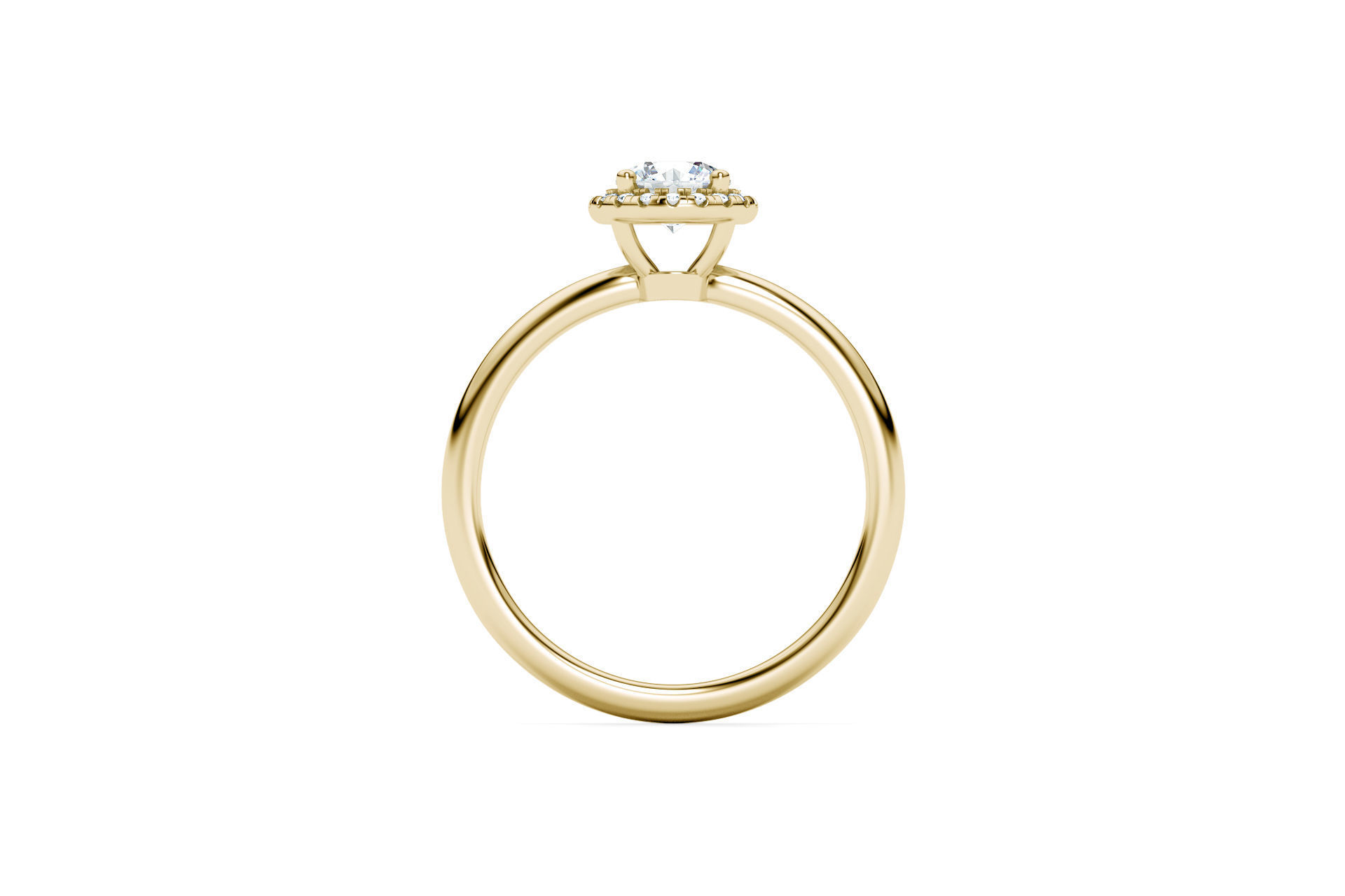 Luxe and Love Engagement Rings 3D Model Collection_19