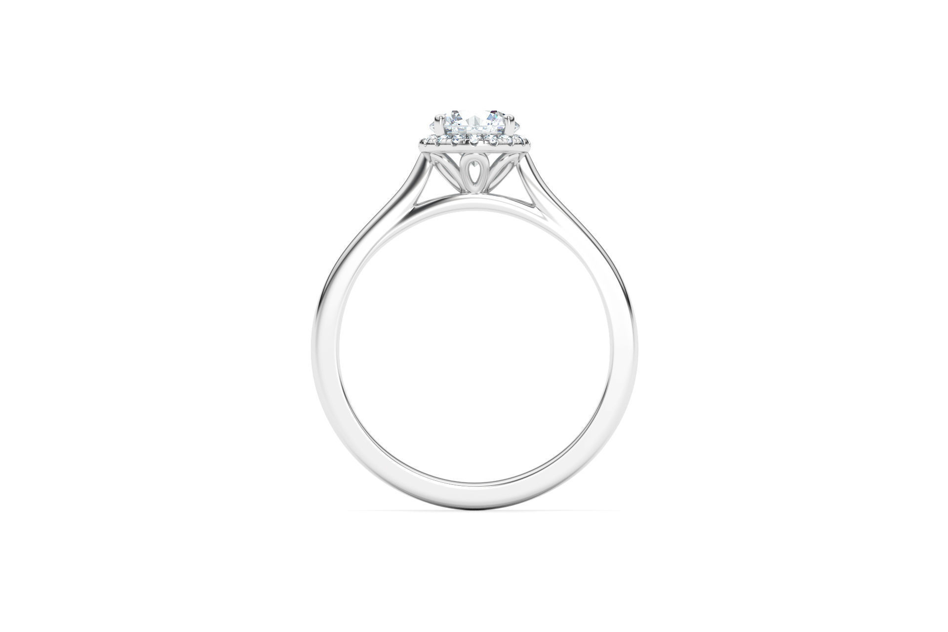 Luxe and Love Engagement Rings 3D Model Collection_44