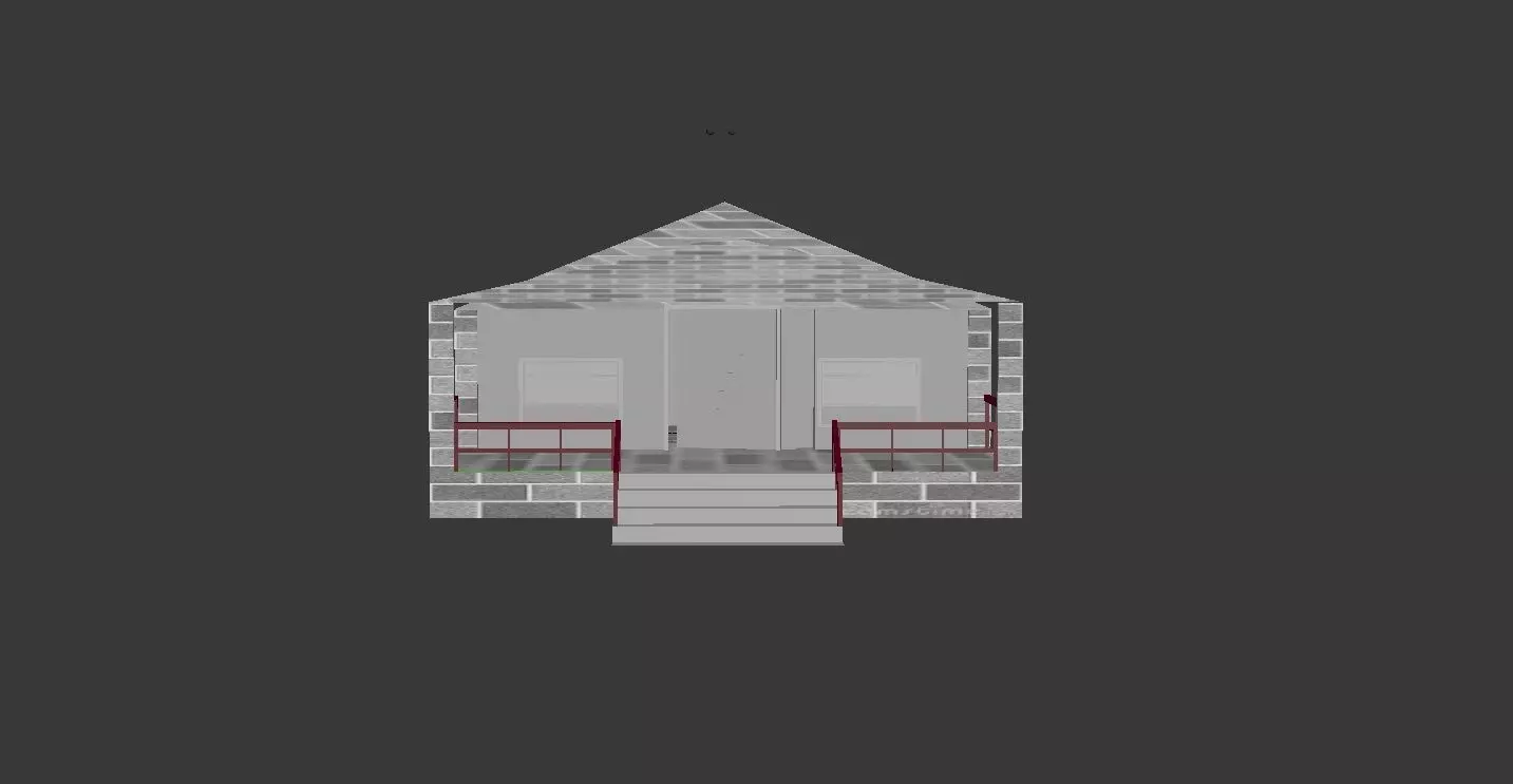 farm house 3D model_0