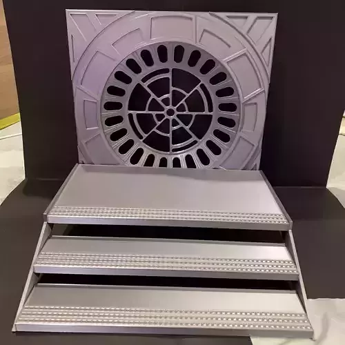 Death Star Emperor Throne Room Diorama Staircase 6 inch