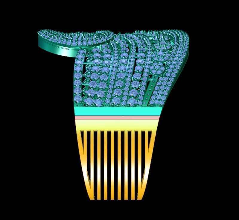 bracelet 18k 3D model_2