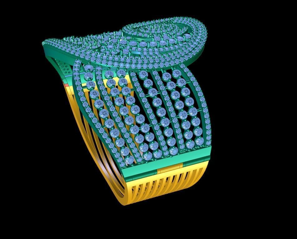 bracelet 18k 3D model_3