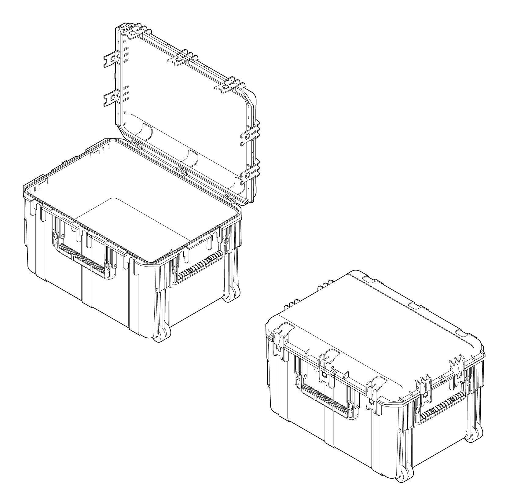 Box-Military Case isky 3D model_9
