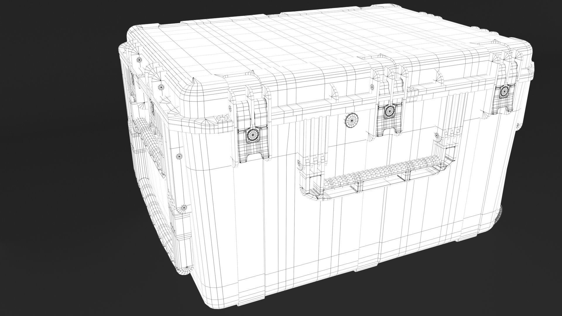 Box-Military Case isky 3D model_13