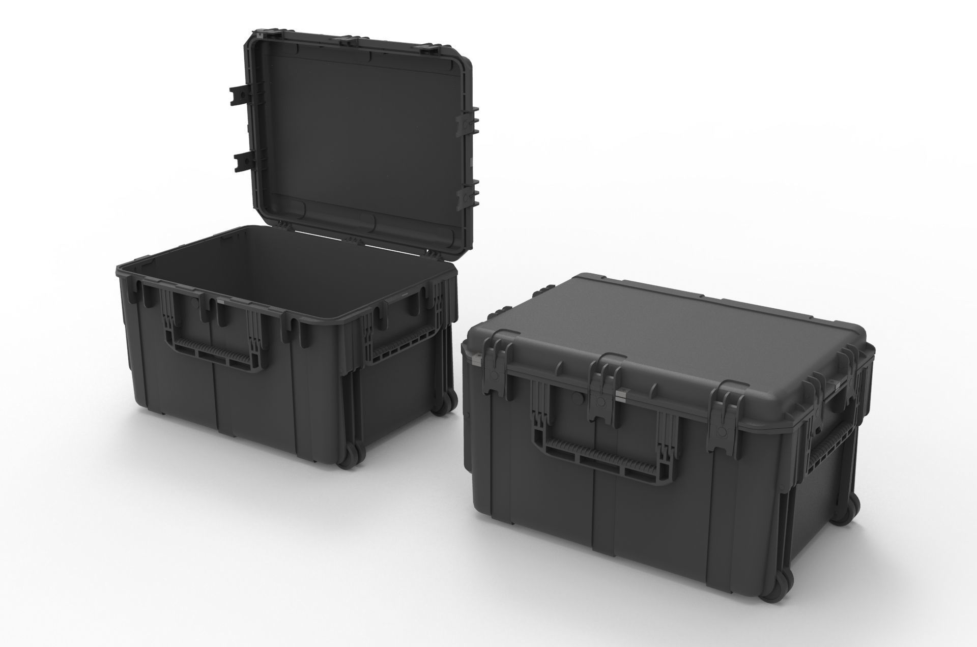 Box-Military Case isky 3D model_1