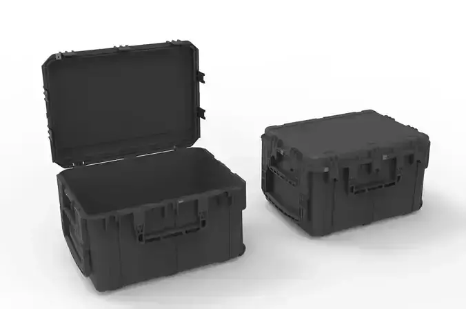Box-Military Case isky  3D model