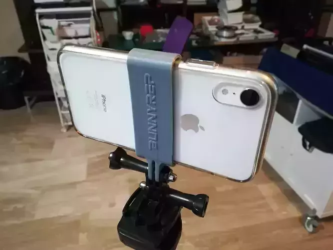 GoPro adapter phone holder