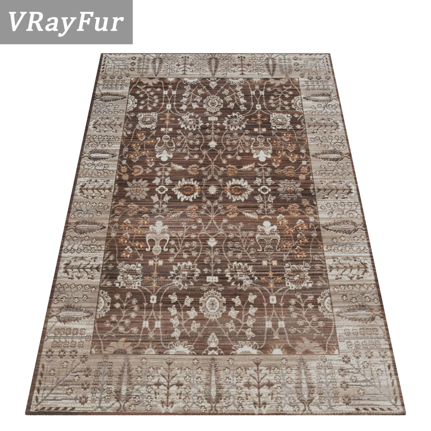 Rug Set 479 3D model_2