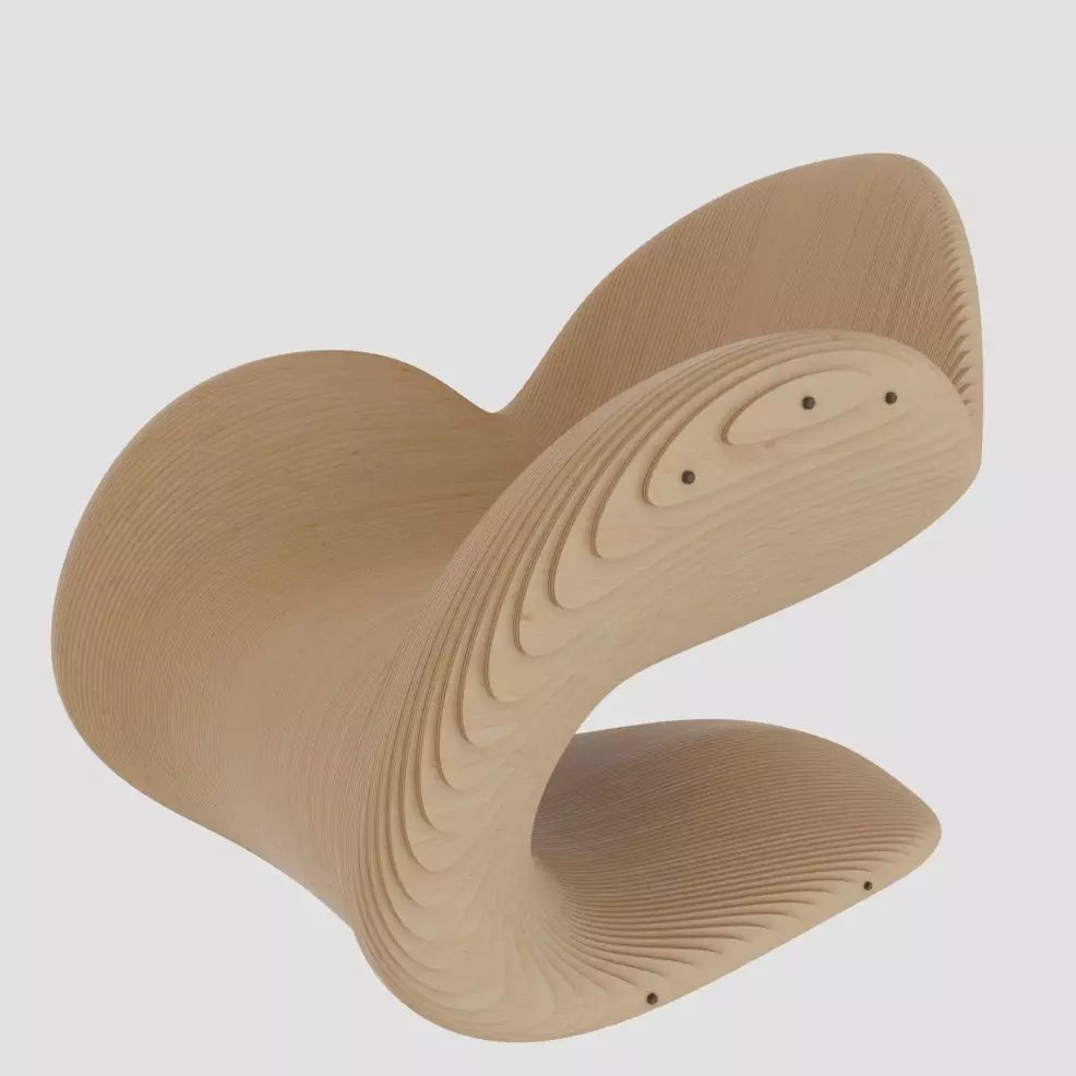 Parametric Chair Free 3D model
