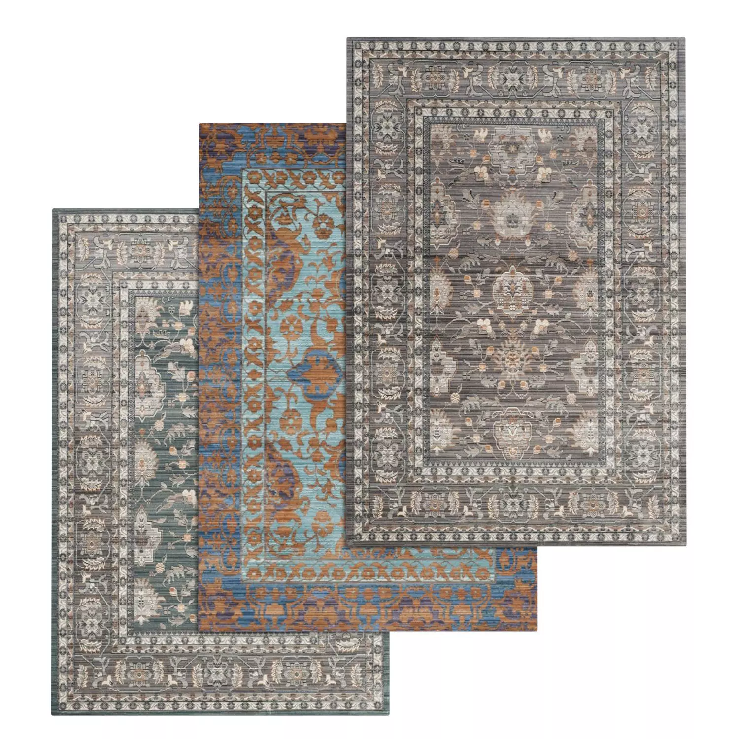Rug Set 480 3D model_0
