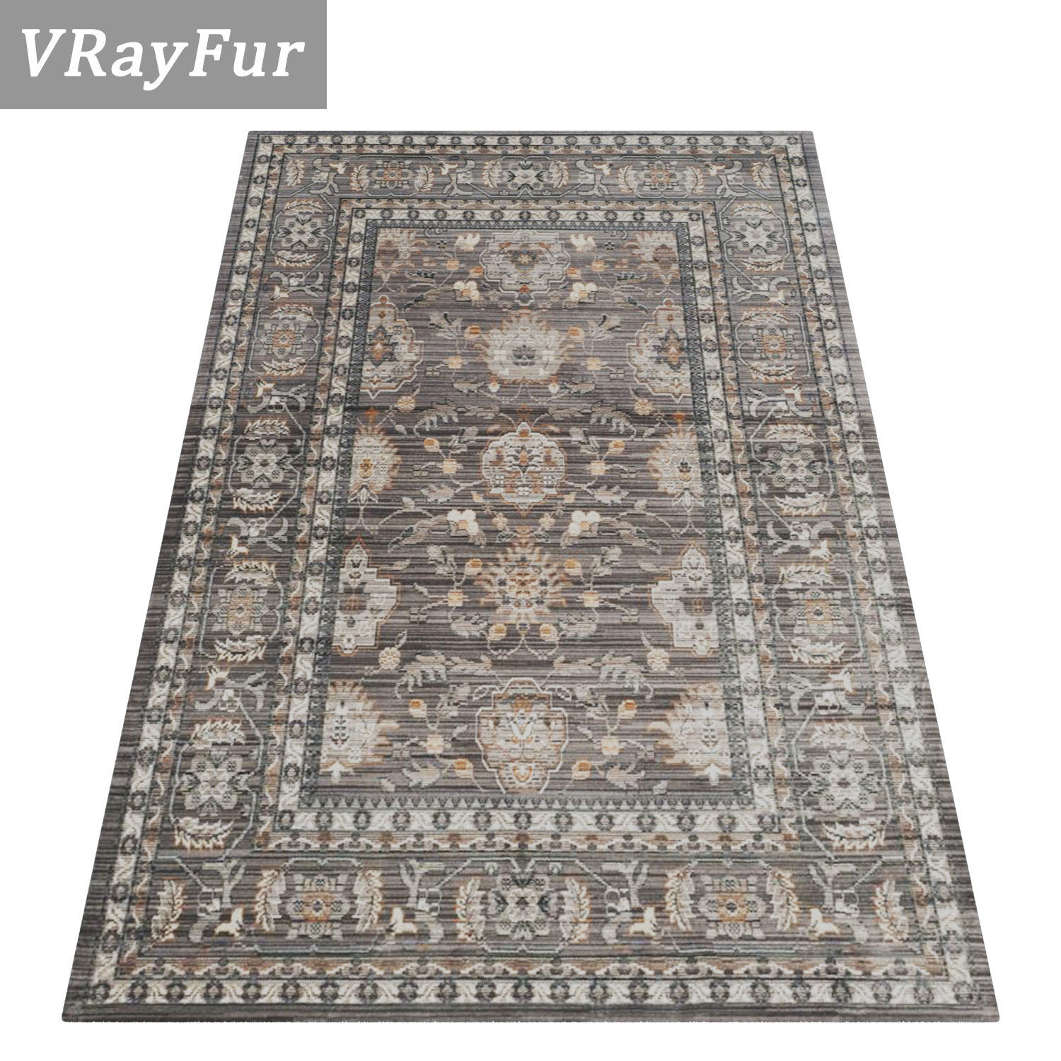 Rug Set 480 3D model_2