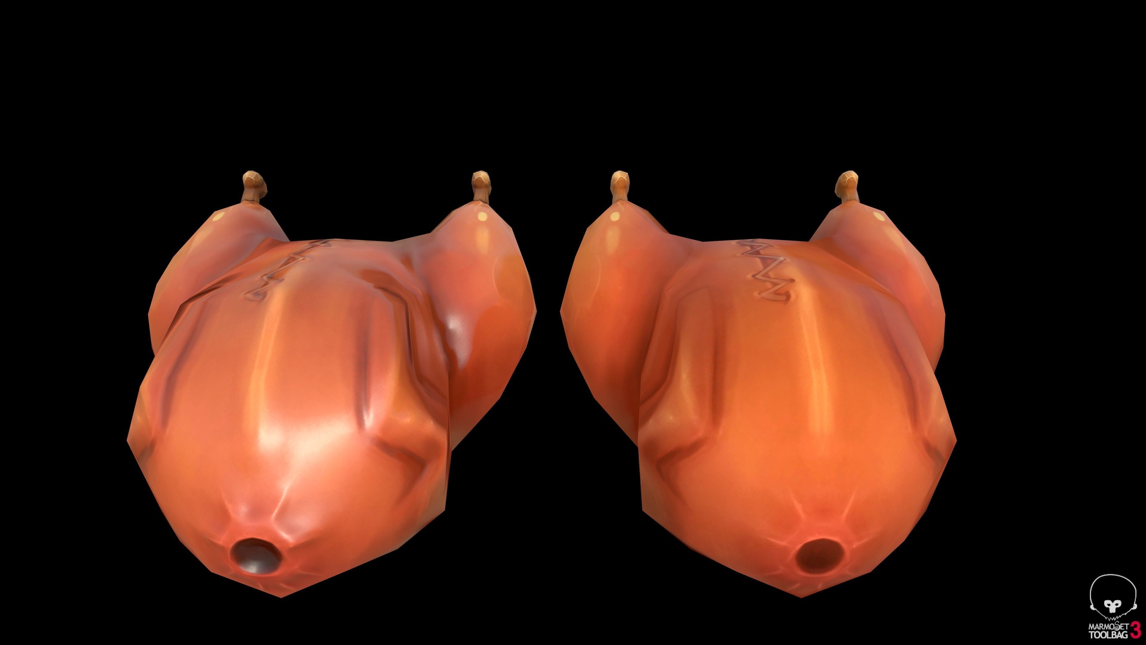 Handpainted model pack 3D model_5