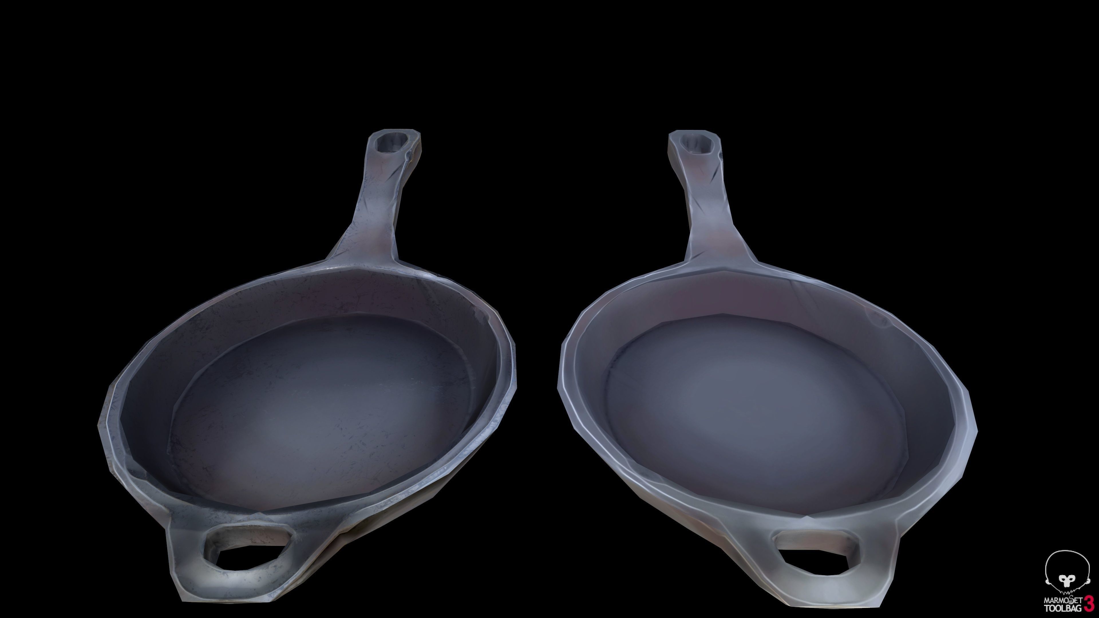 Handpainted model pack 3D model_6