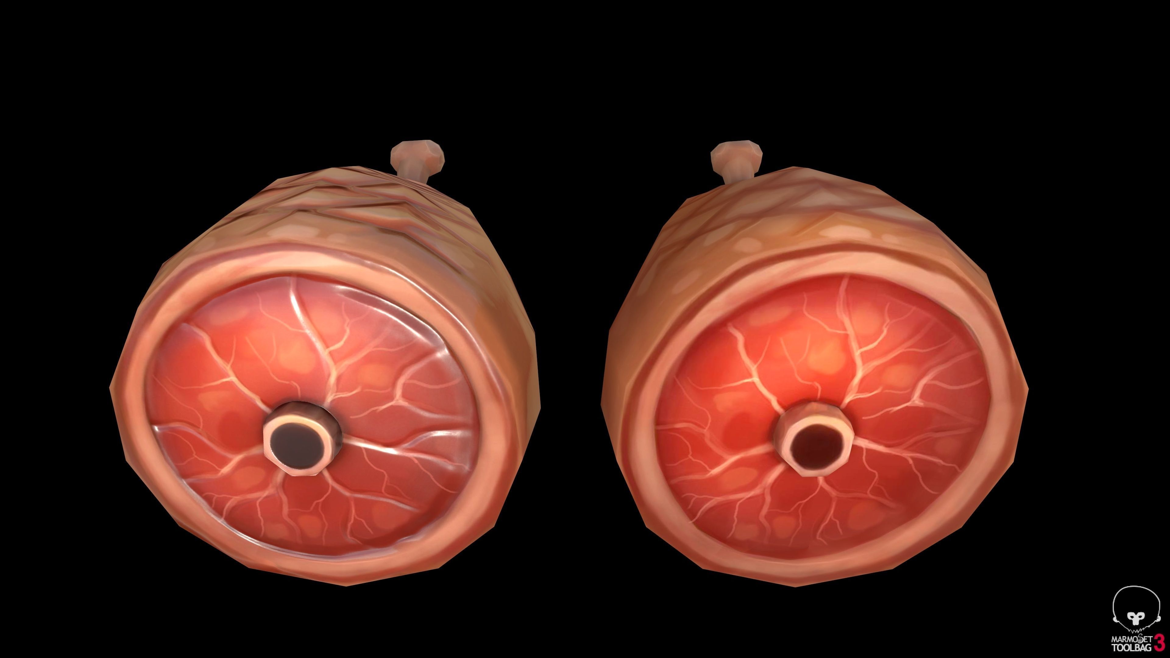 Handpainted model pack 3D model_9