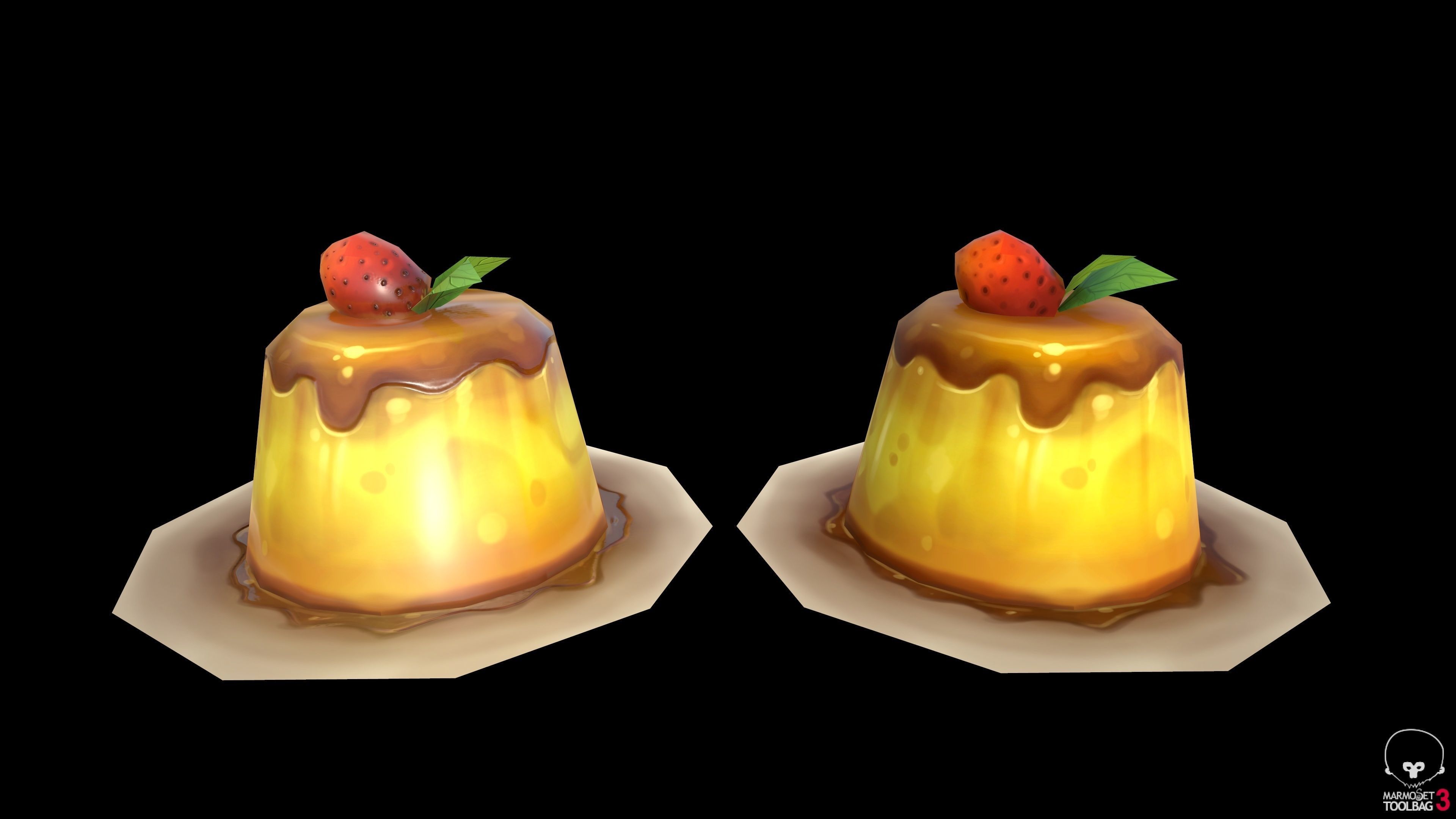 Handpainted model pack 3D model_10