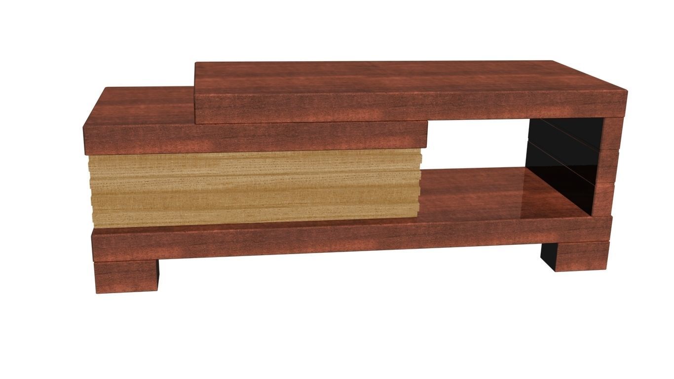 Coffee table 3D model_6