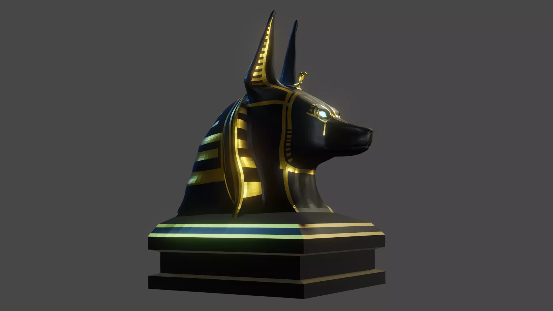 Anubis 3D model_0