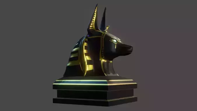 Anubis 3D model