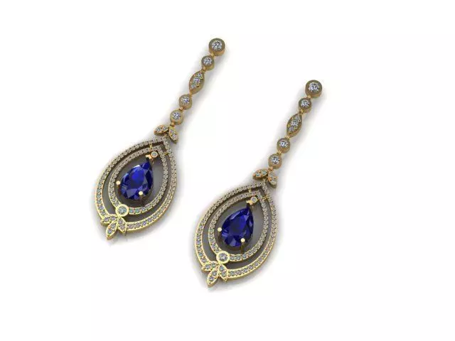 Earrings 13 3D print model_0