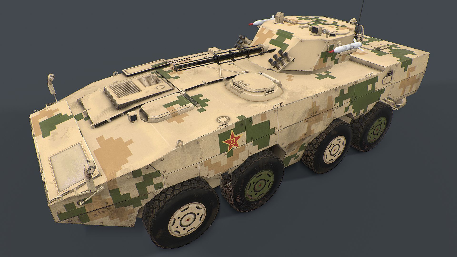 ZBL 09  Low-poly 3D model_7