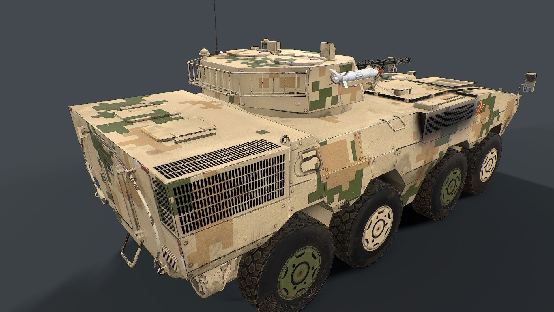 ZBL 09  Low-poly 3D model_9