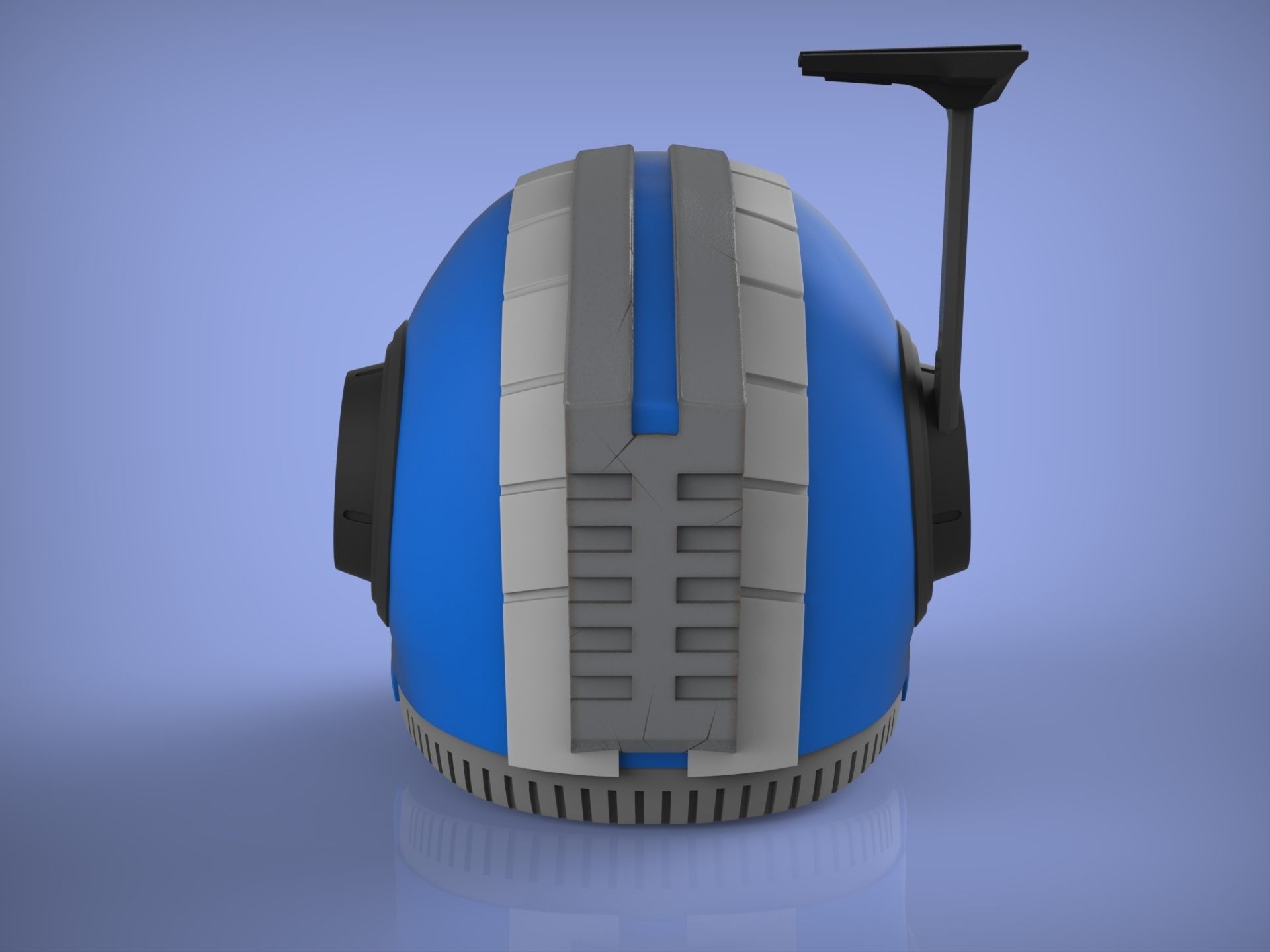 Mandalorian Helmet STALKER 3D model 3D print model_7