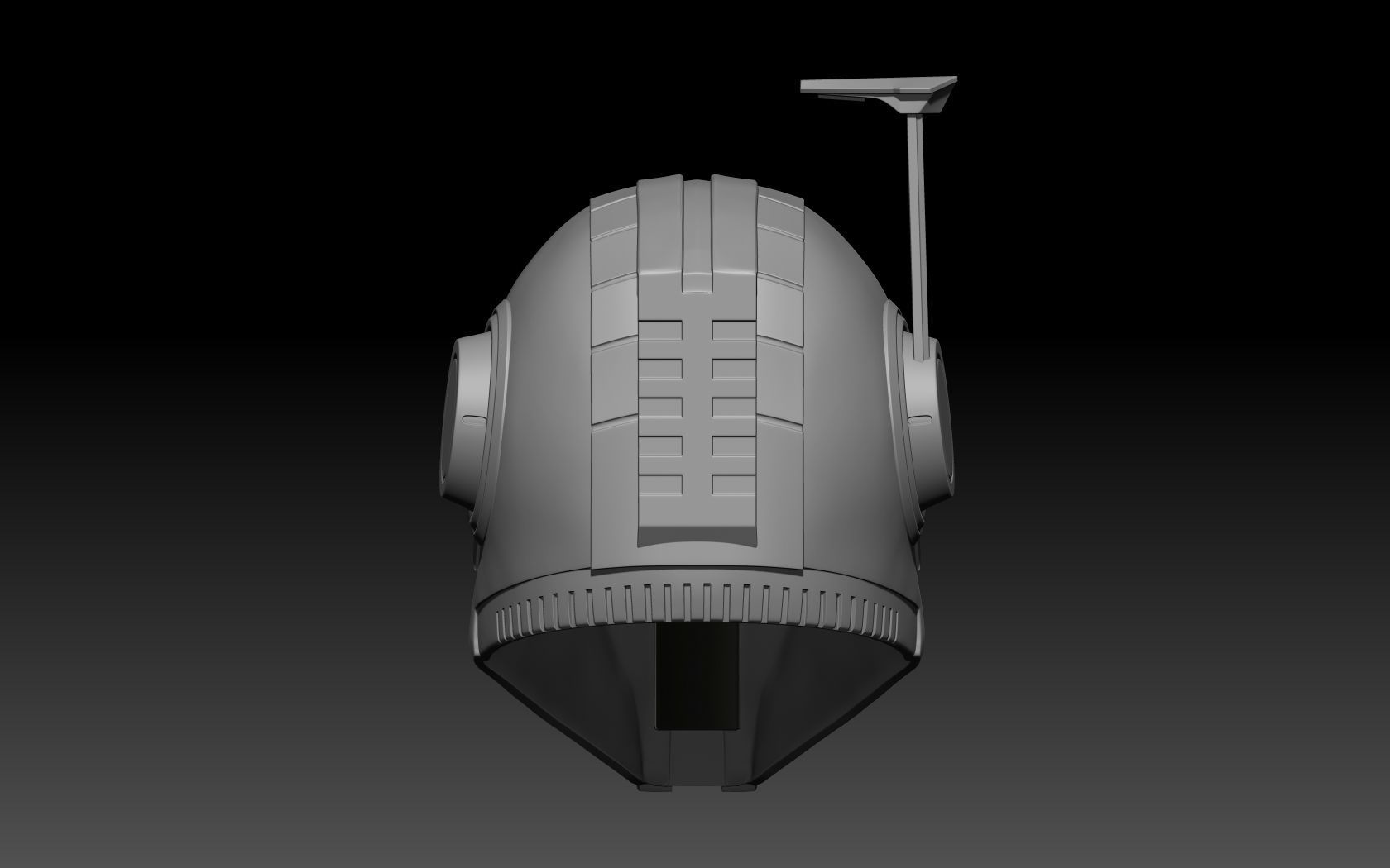 Mandalorian Helmet STALKER 3D model 3D print model_12