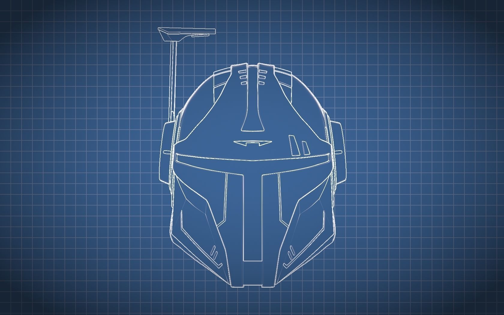 Mandalorian Helmet STALKER 3D model 3D print model_14