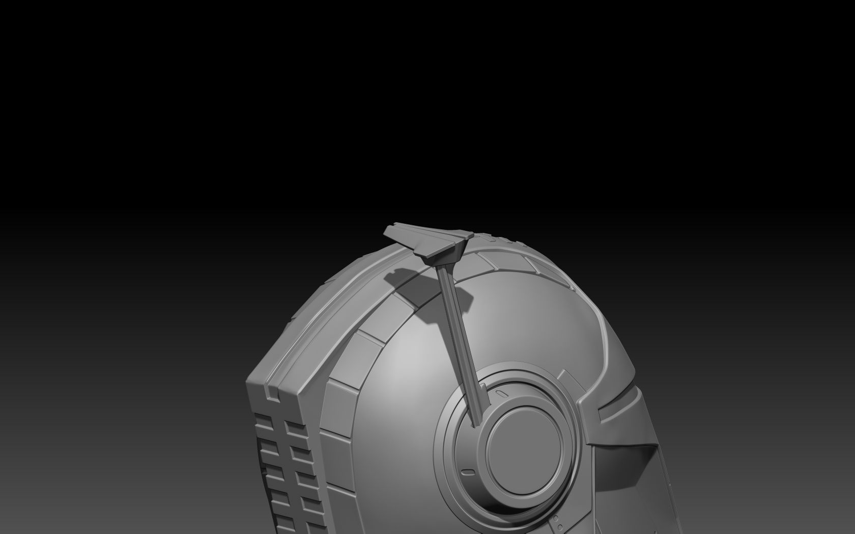 Mandalorian Helmet STALKER 3D model 3D print model_19