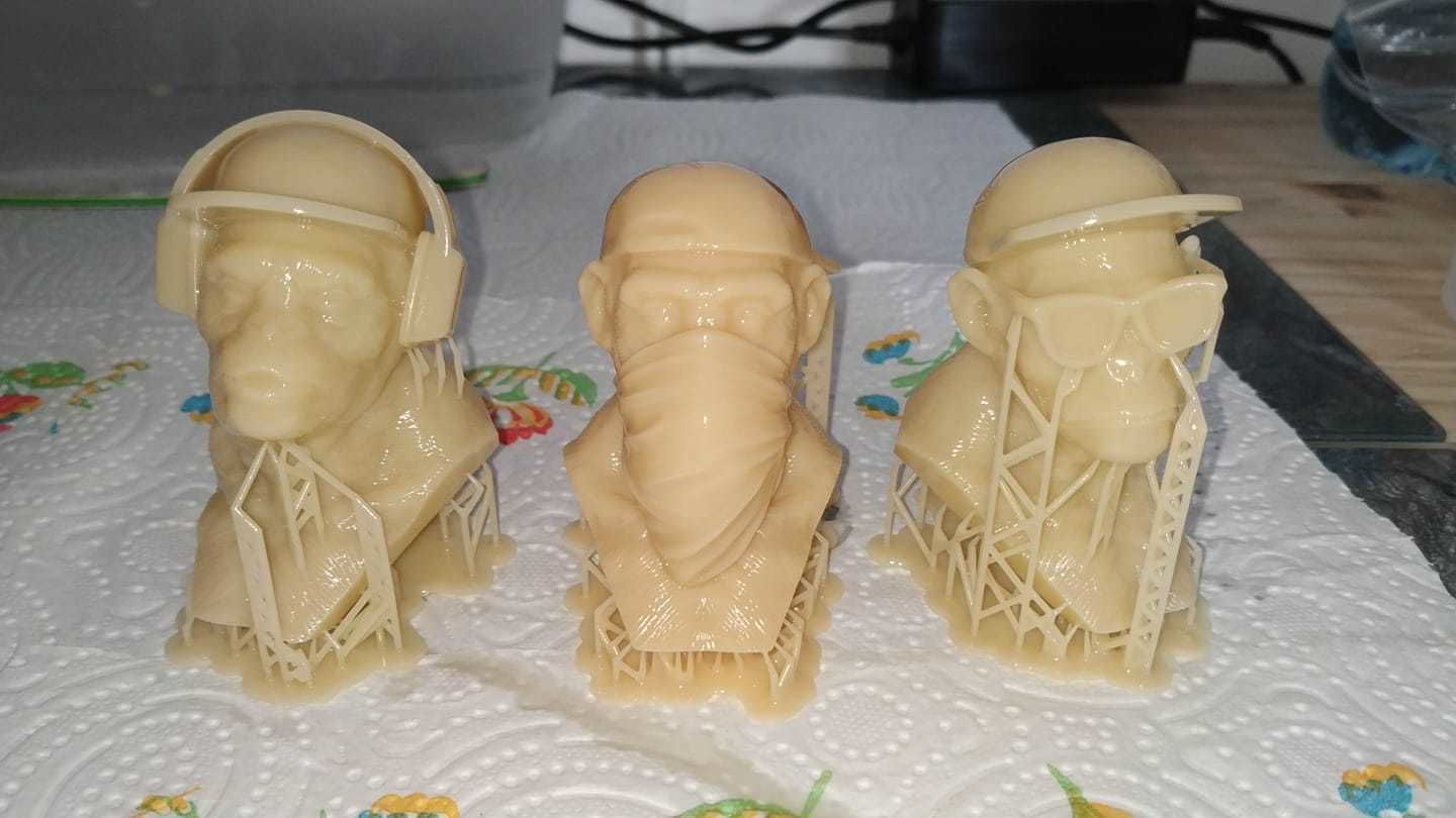 3 Wise Monkeys 3D print model_5