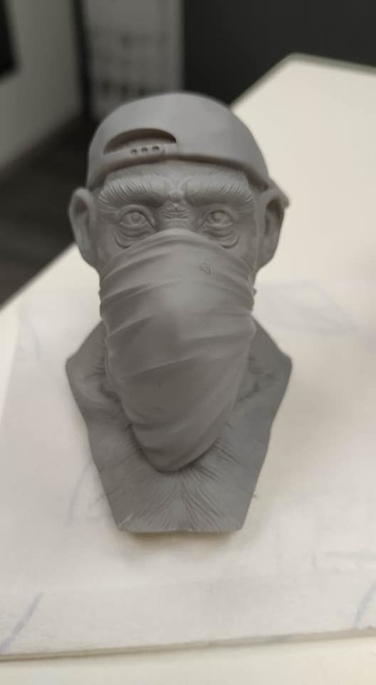 3 Wise Monkeys 3D print model_2