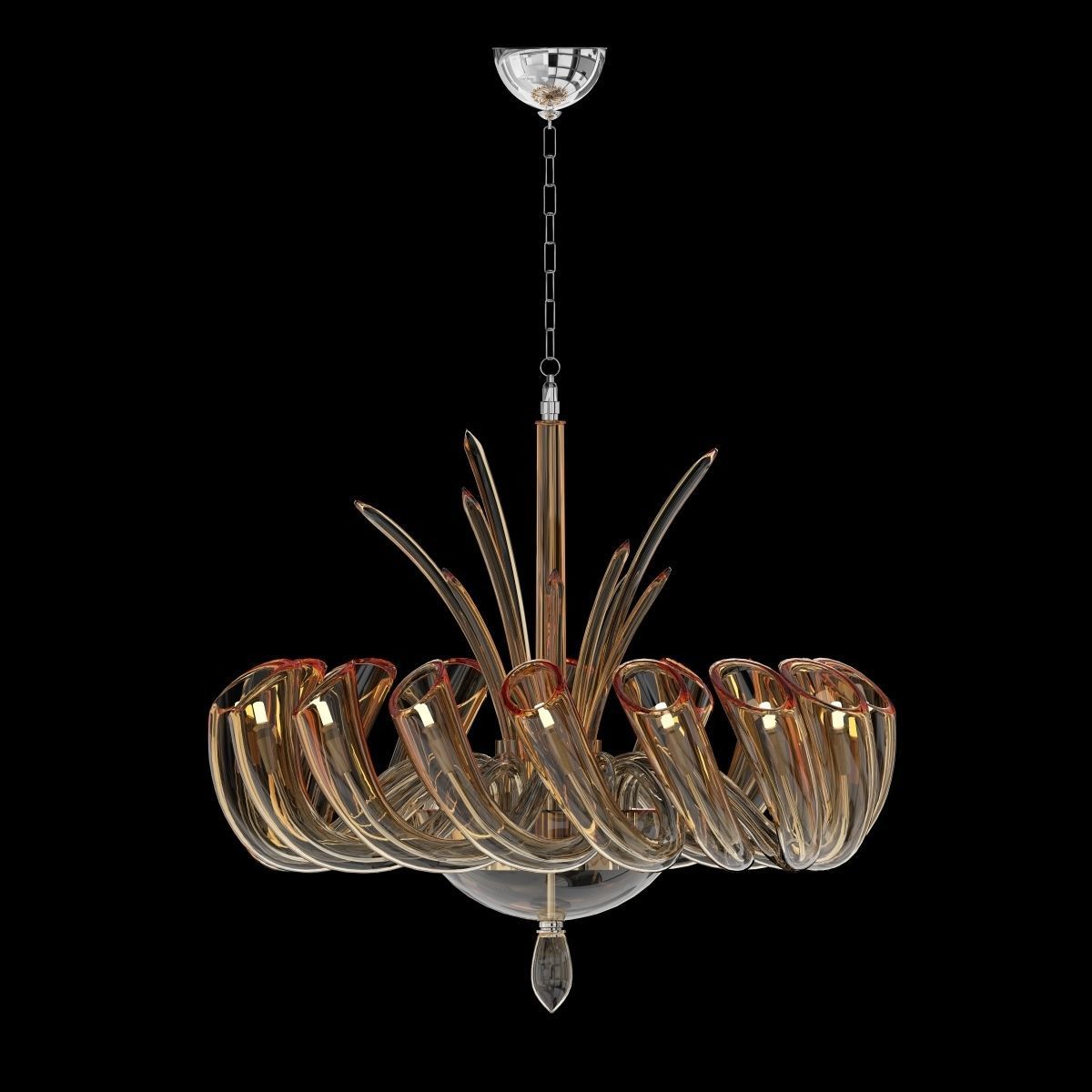 Carter Chandelier by Iris Cristal Bohemia 3D model_8